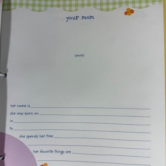 Vintage Disney x Hallmark First Year Baby Book 'Early Days of Wonder and Love' - Picture 8 of 16